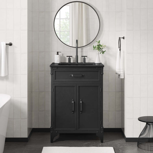 Tartaria Vanity Unit, Small, Black