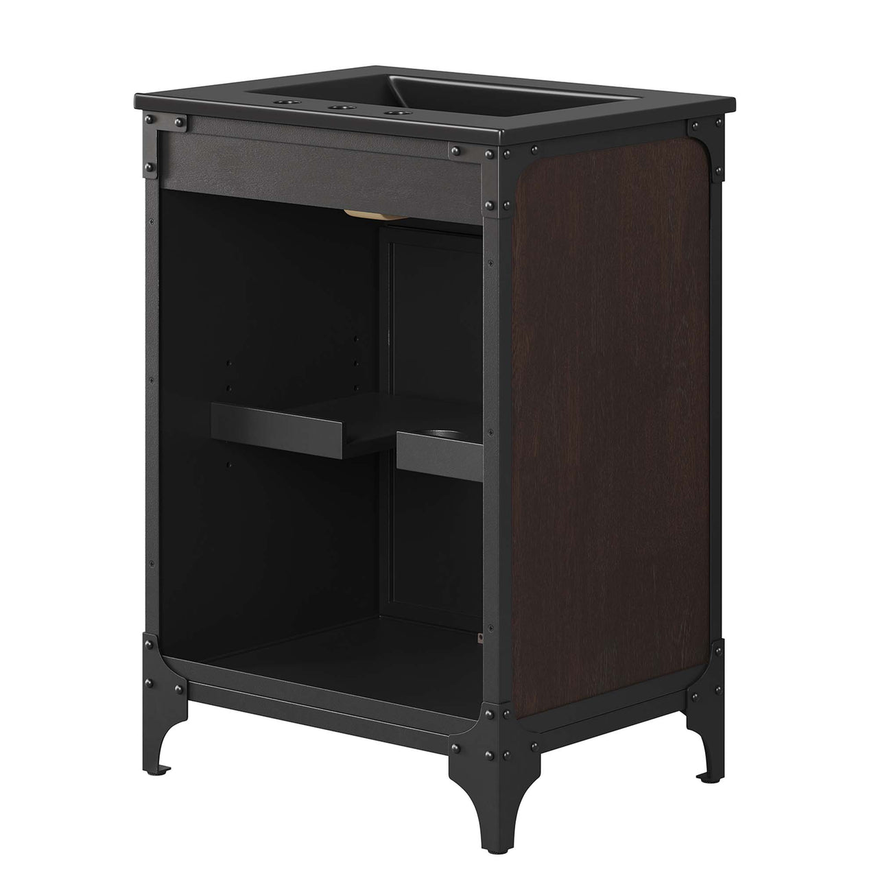 Tartaria Vanity Unit, Small, Black