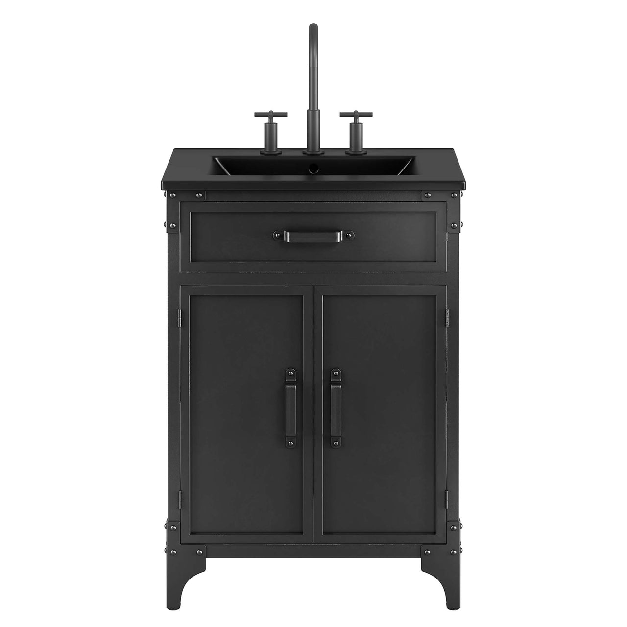Tartaria Vanity Unit, Small, Black
