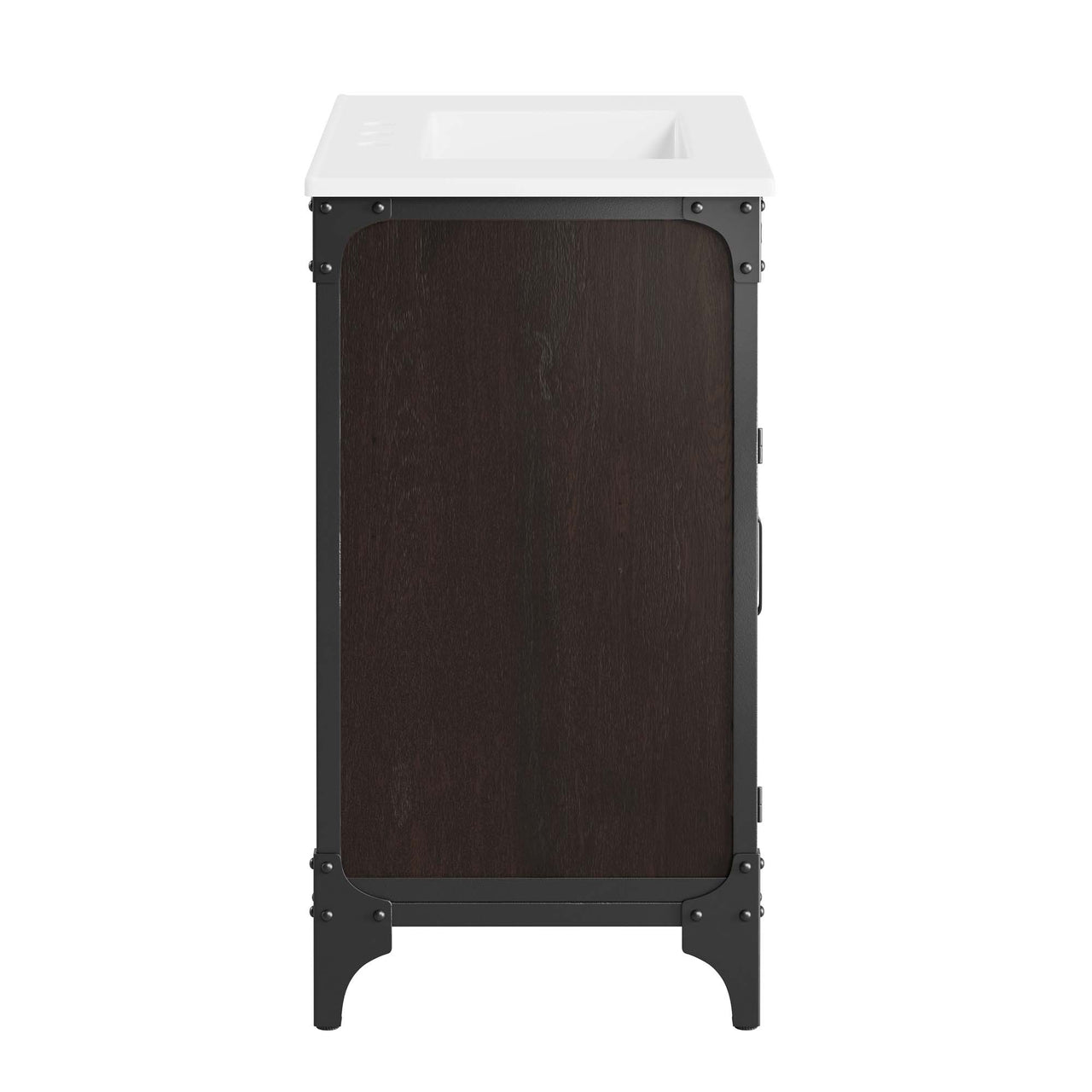 Tartaria Vanity Unit, Medium, White & Black
