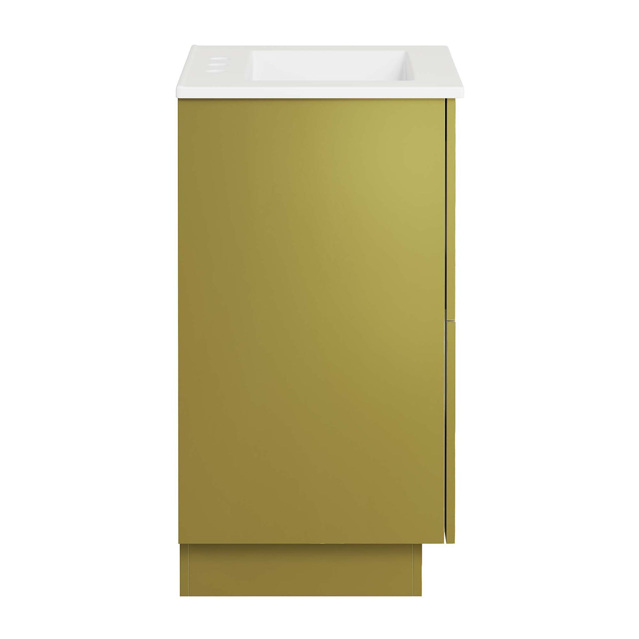 Gold Rush Vanity Unit, Small, White & Gold