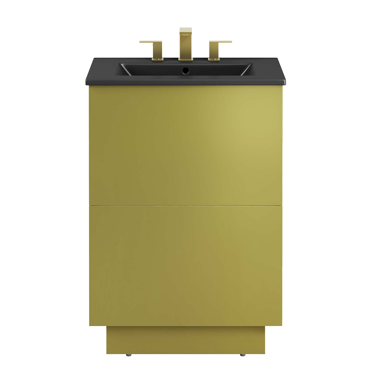 Gold Rush Vanity Unit, Small, Black & Gold