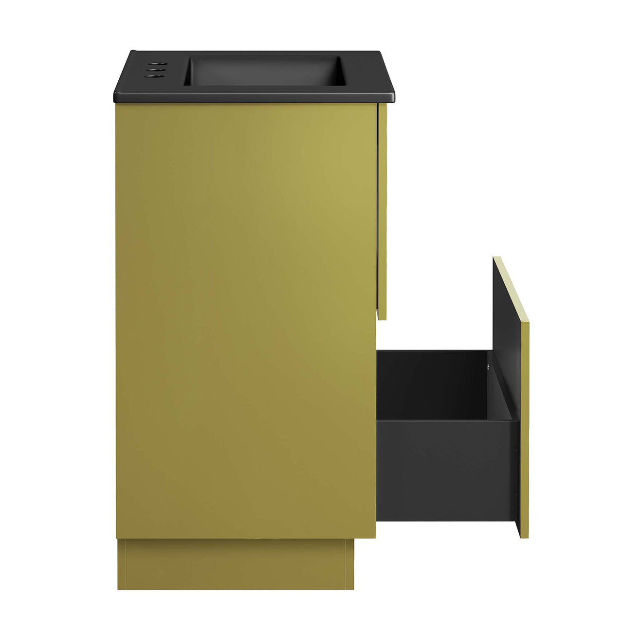 Gold Rush Vanity Unit, Small, Black & Gold