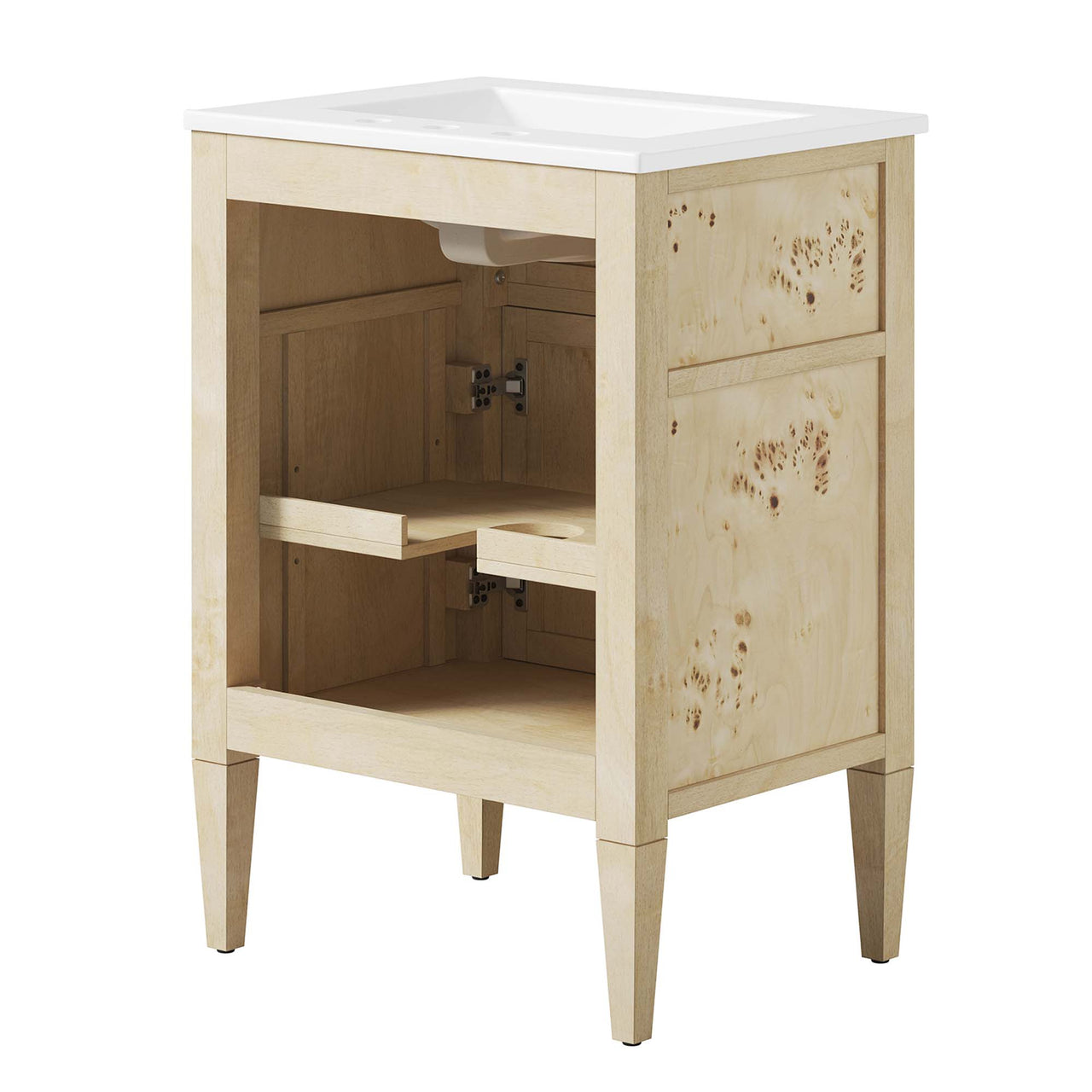 Elaria Vanity Unit, Small, White & Cream