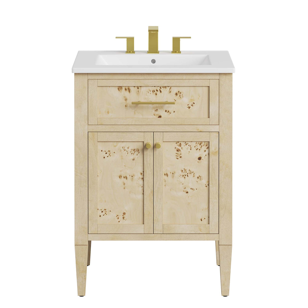 Elaria Vanity Unit, Small, White & Cream