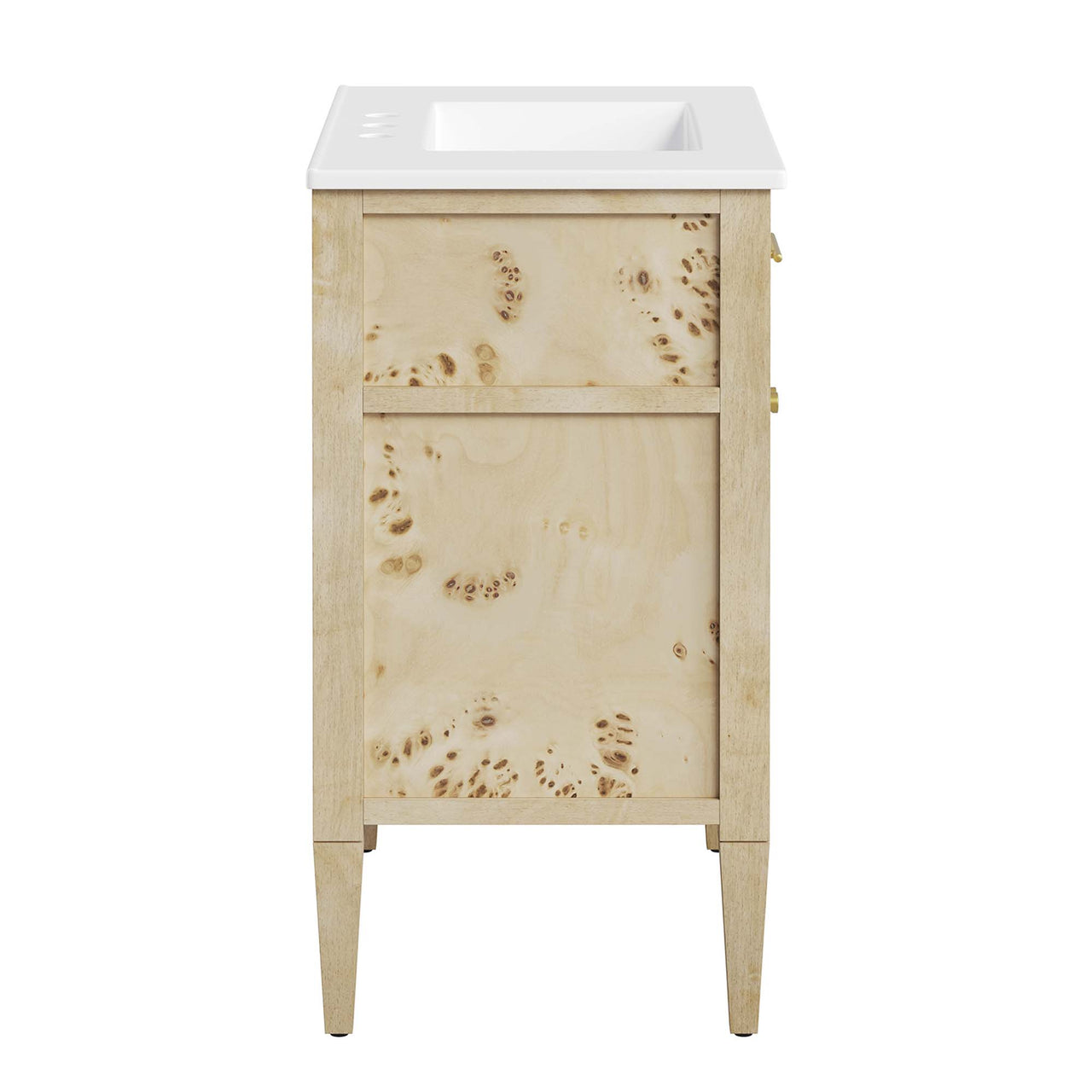 Elaria Vanity Unit, Medium, White & Cream