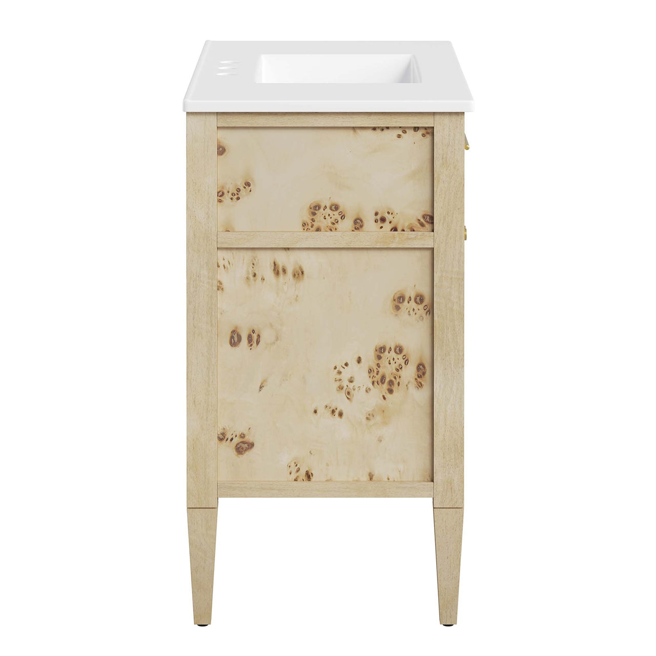 Elaria Vanity Unit, Large, White & Cream