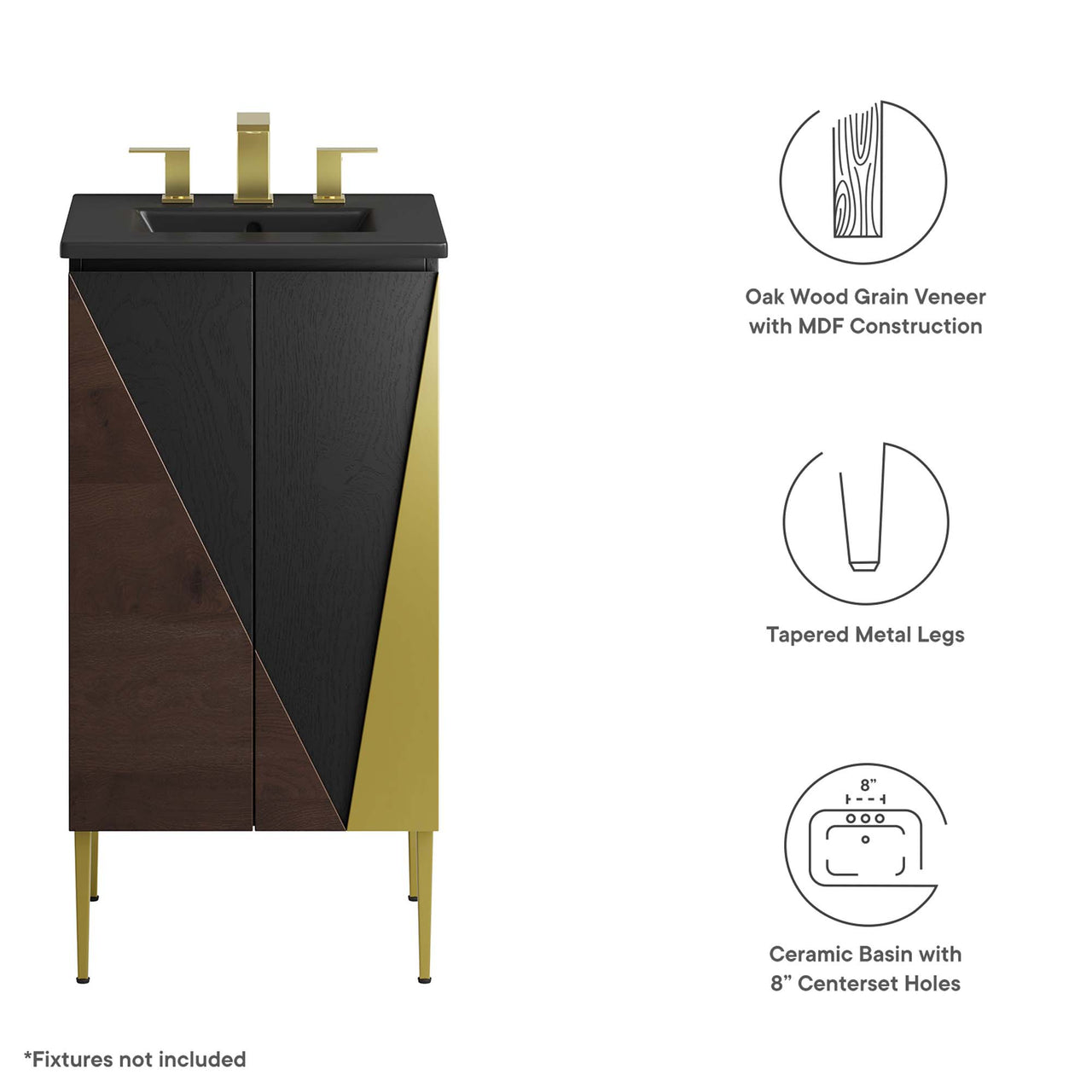 Auror Vanity Unit, Extra Small, Black