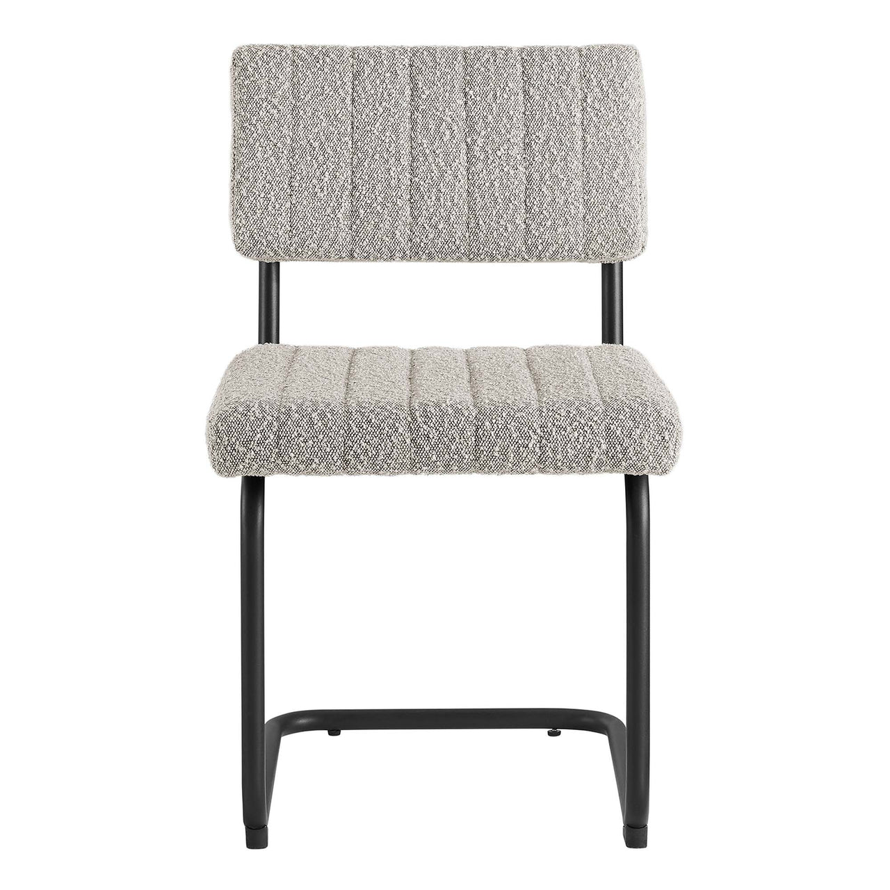 Glide Boucle Dining Chair Set of 2, Taupe