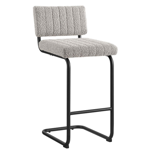 Glide Boucle Counter Stools Set of 2, Taupe