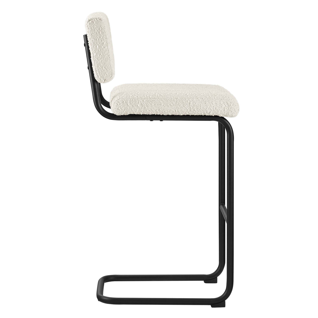 Glide Boucle Bar Stools Set of 2, Ivory