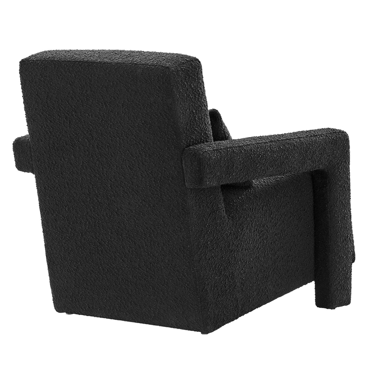 Illusion Boucle Armchair, Black