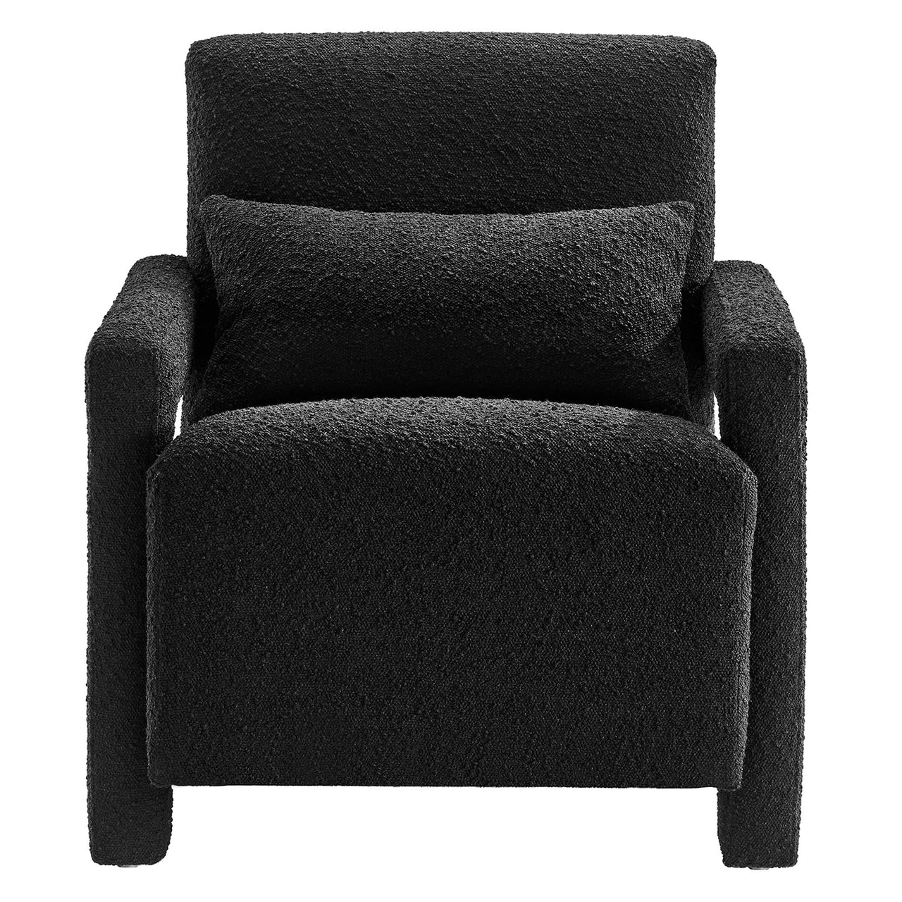 Illusion Boucle Armchair, Black