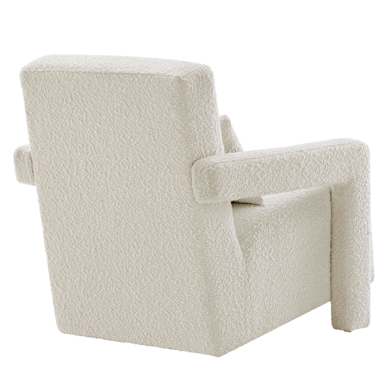 Illusion Boucle Armchair, Ivory