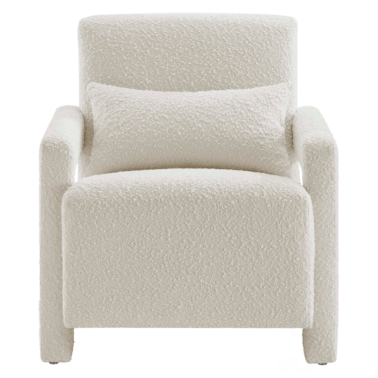 Illusion Boucle Armchair, Ivory