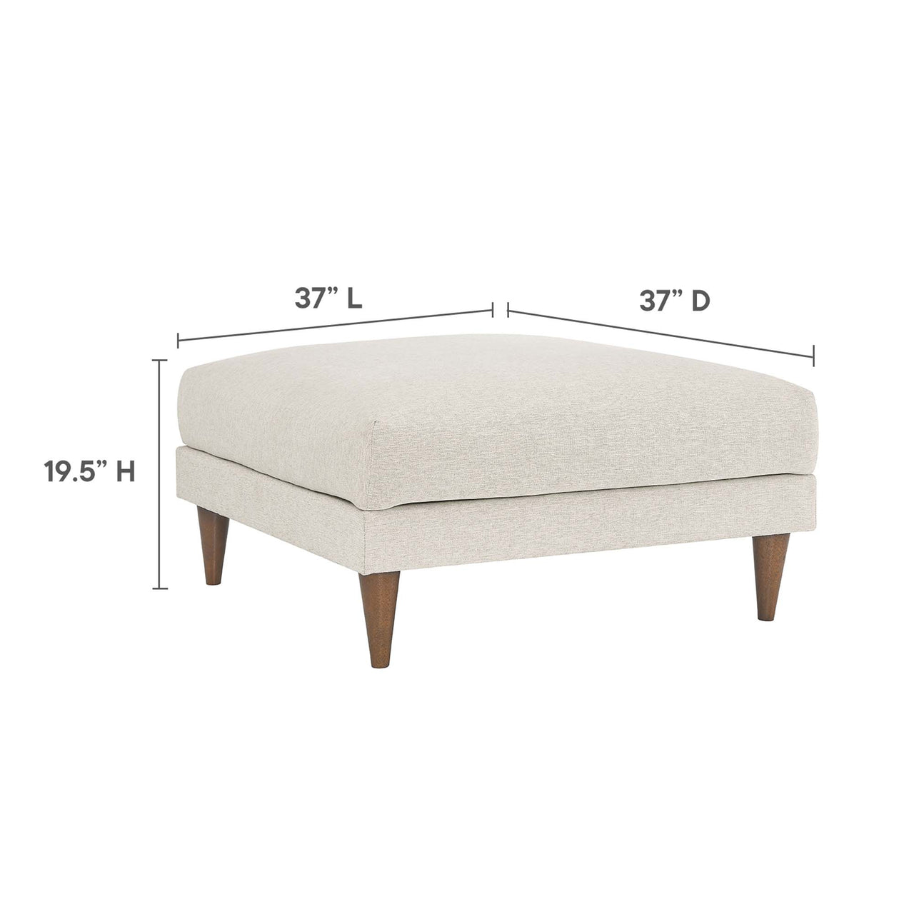 Noema Cloudblend Ottoman, Ivory