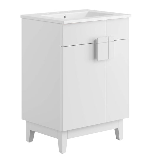 Regalo Vanity Unit, Small, White