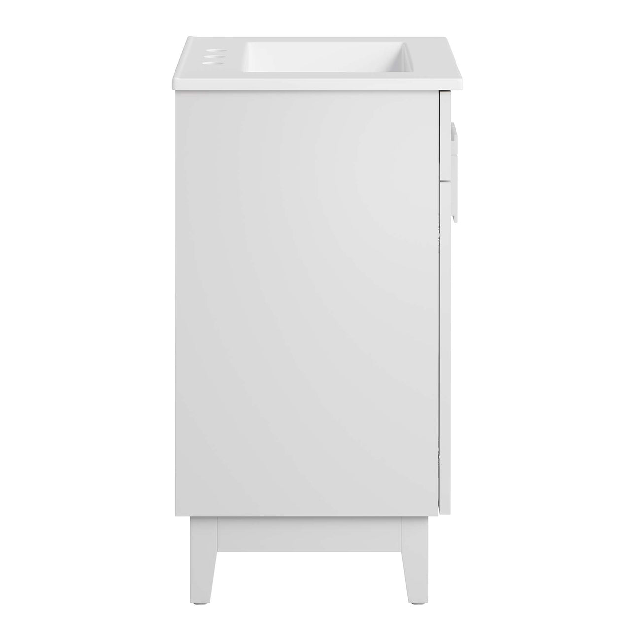 Regalo Vanity Unit, Small, White