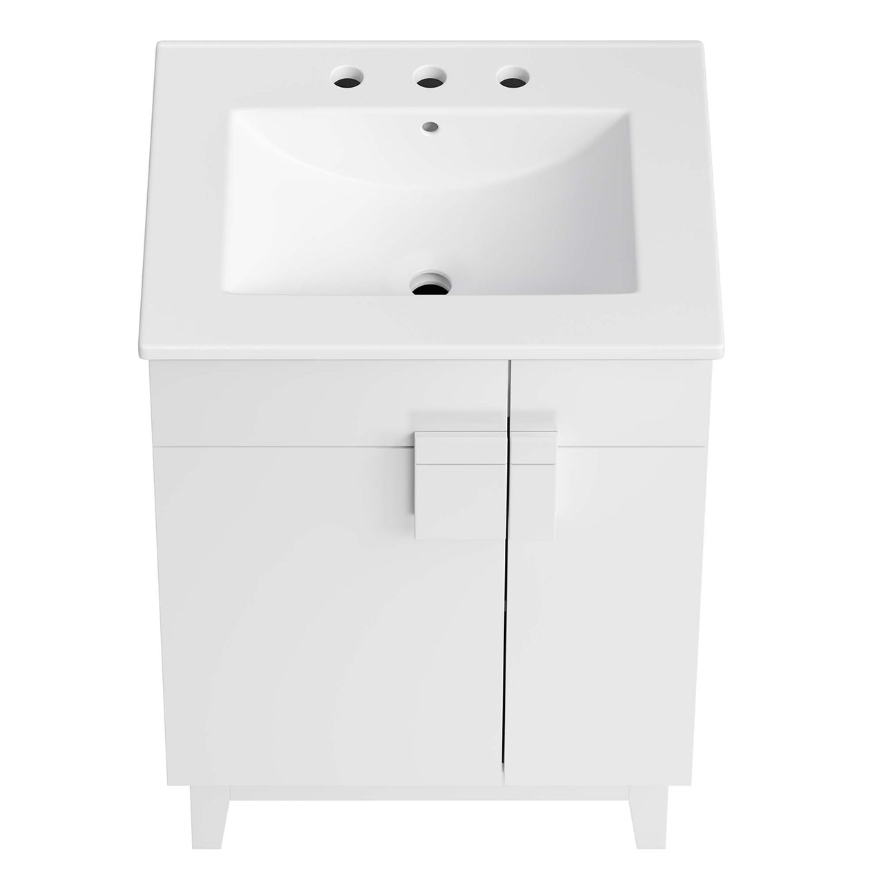 Regalo Vanity Unit, Small, White