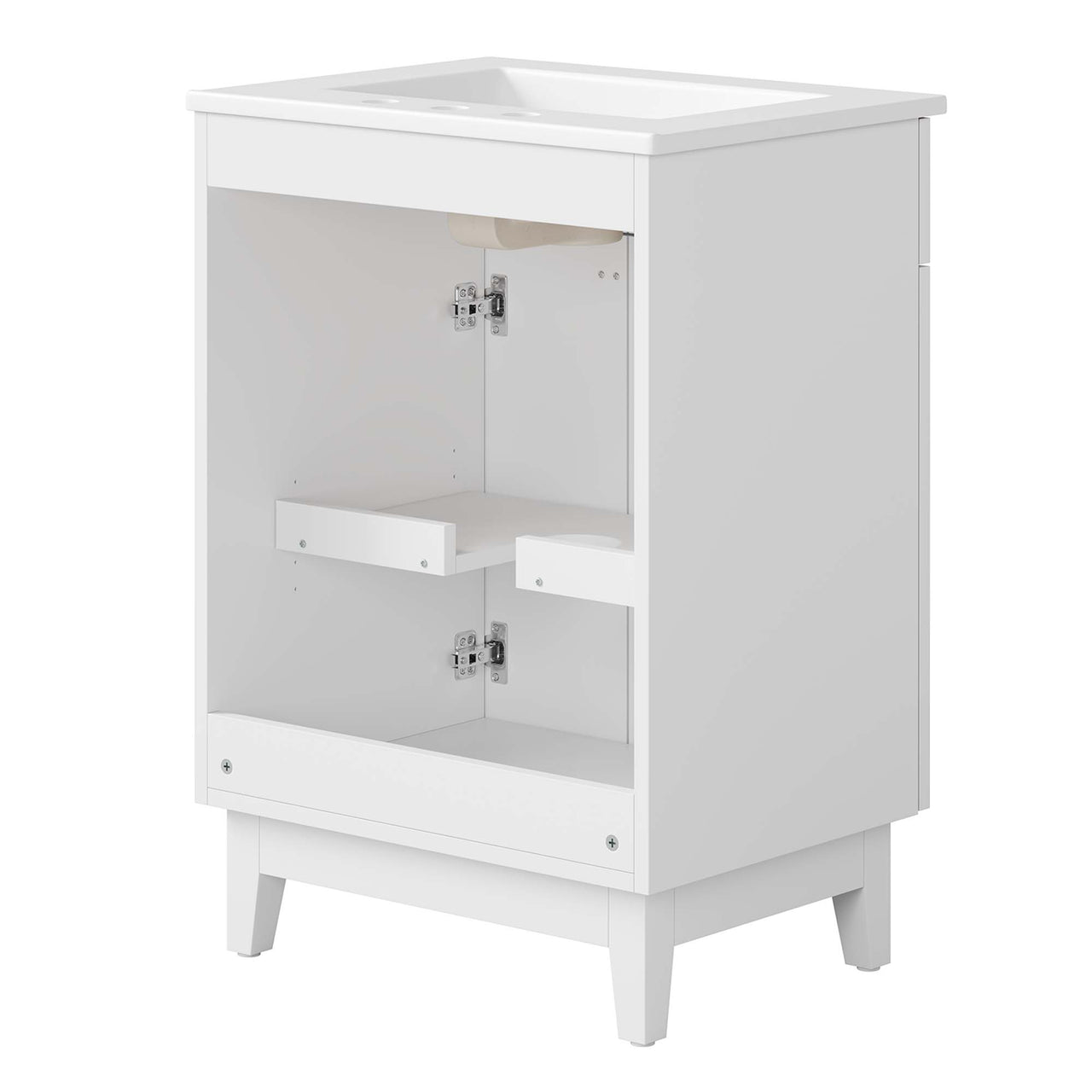 Regalo Vanity Unit, Small, White
