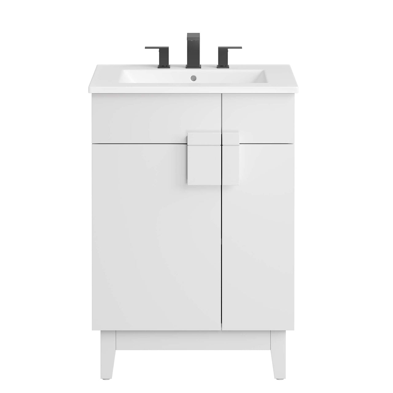 Regalo Vanity Unit, Small, White