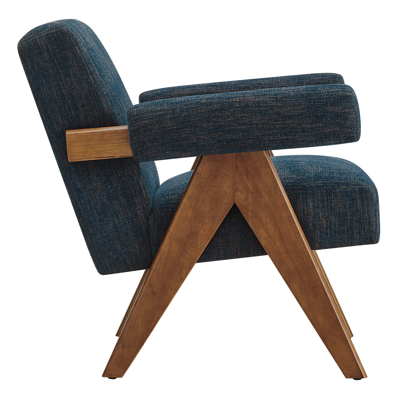 Serenel Fabric Armchair, Azure