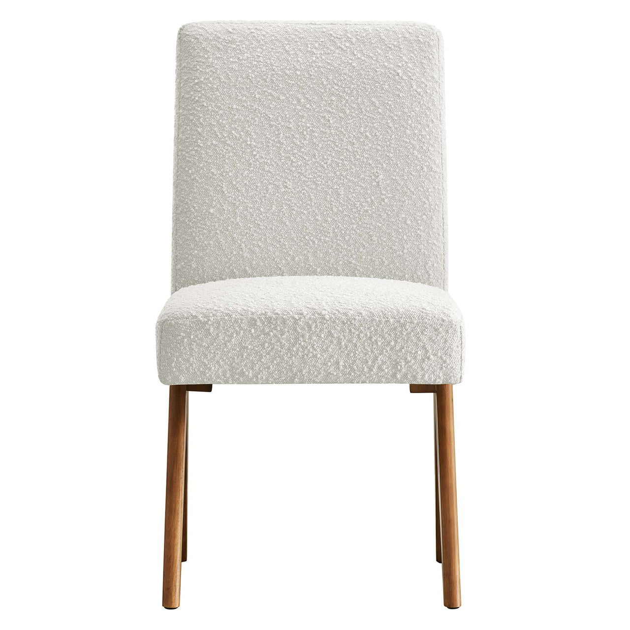 Serenel Boucle Side Chair Set of 2, Ivory