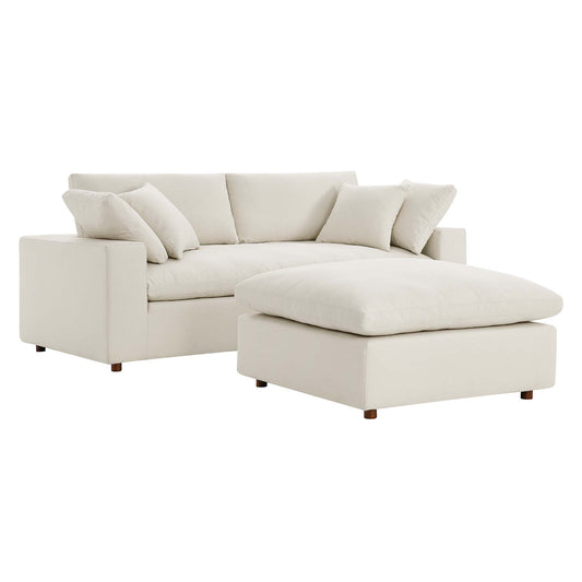 Angelic Cloudblend Sectional, Light Beige