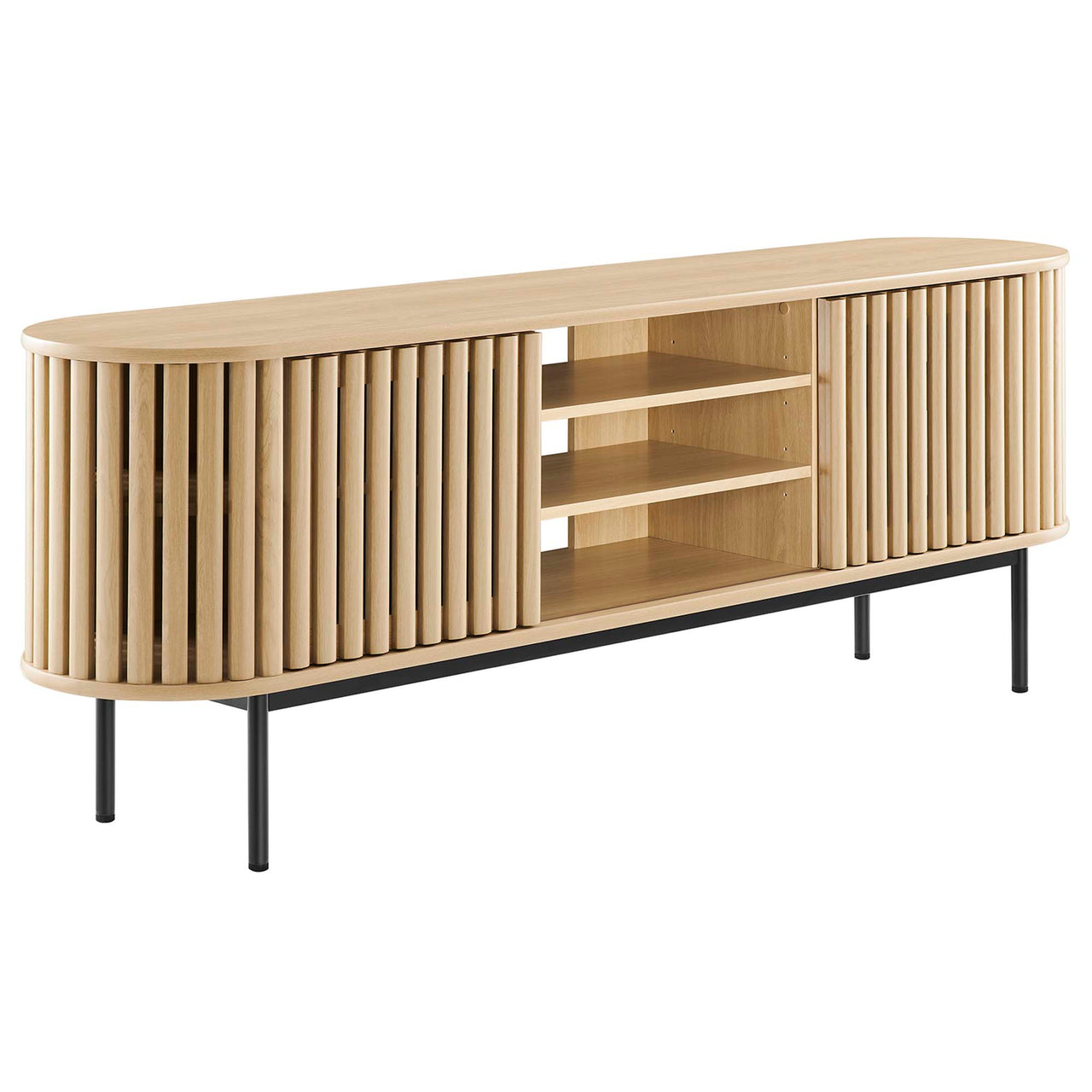 Strathen TV Stand, Oak