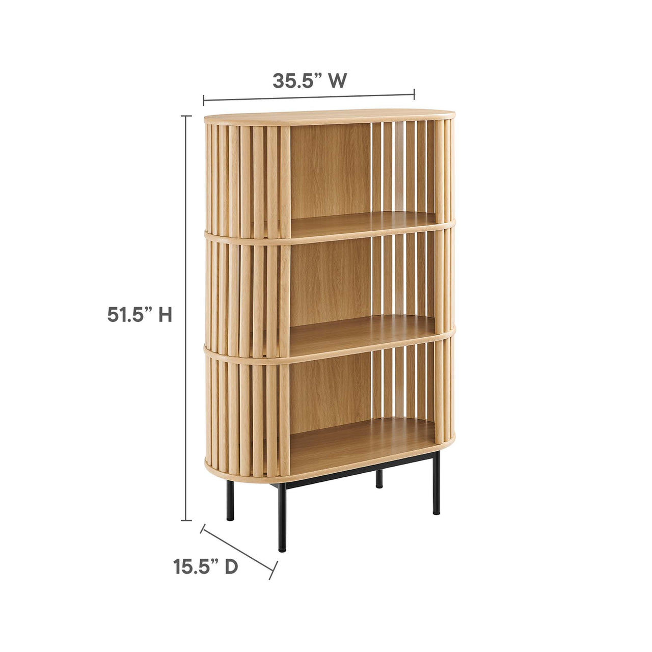 Strathen Display Cabinet, Oak