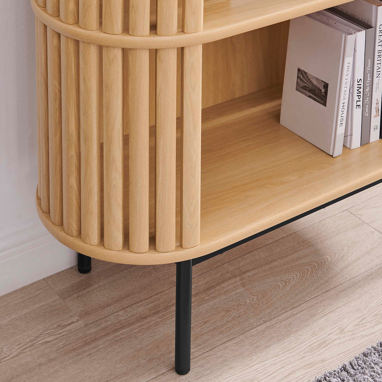 Strathen Display Cabinet, Oak