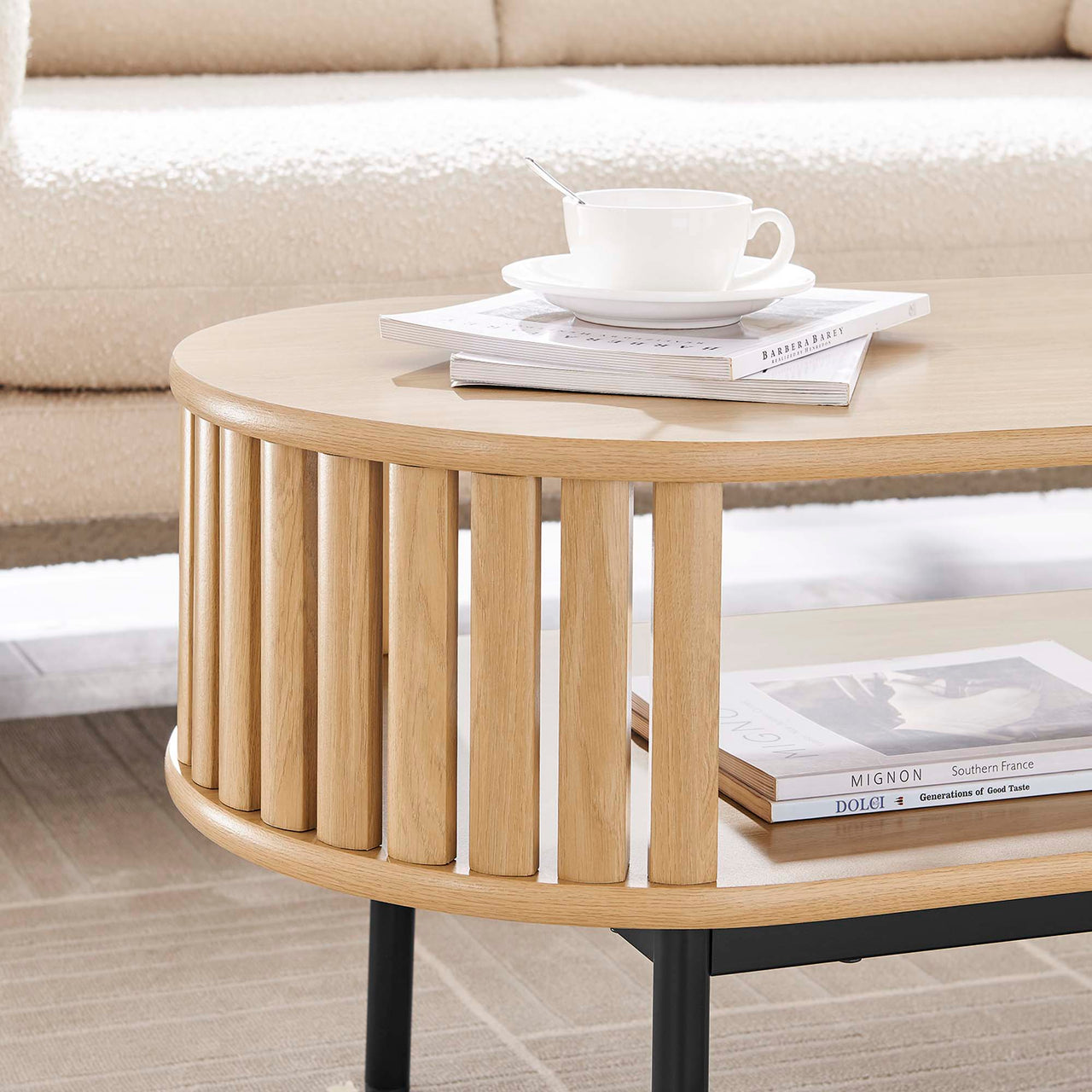 Strathen Wood Coffee Table, Oak