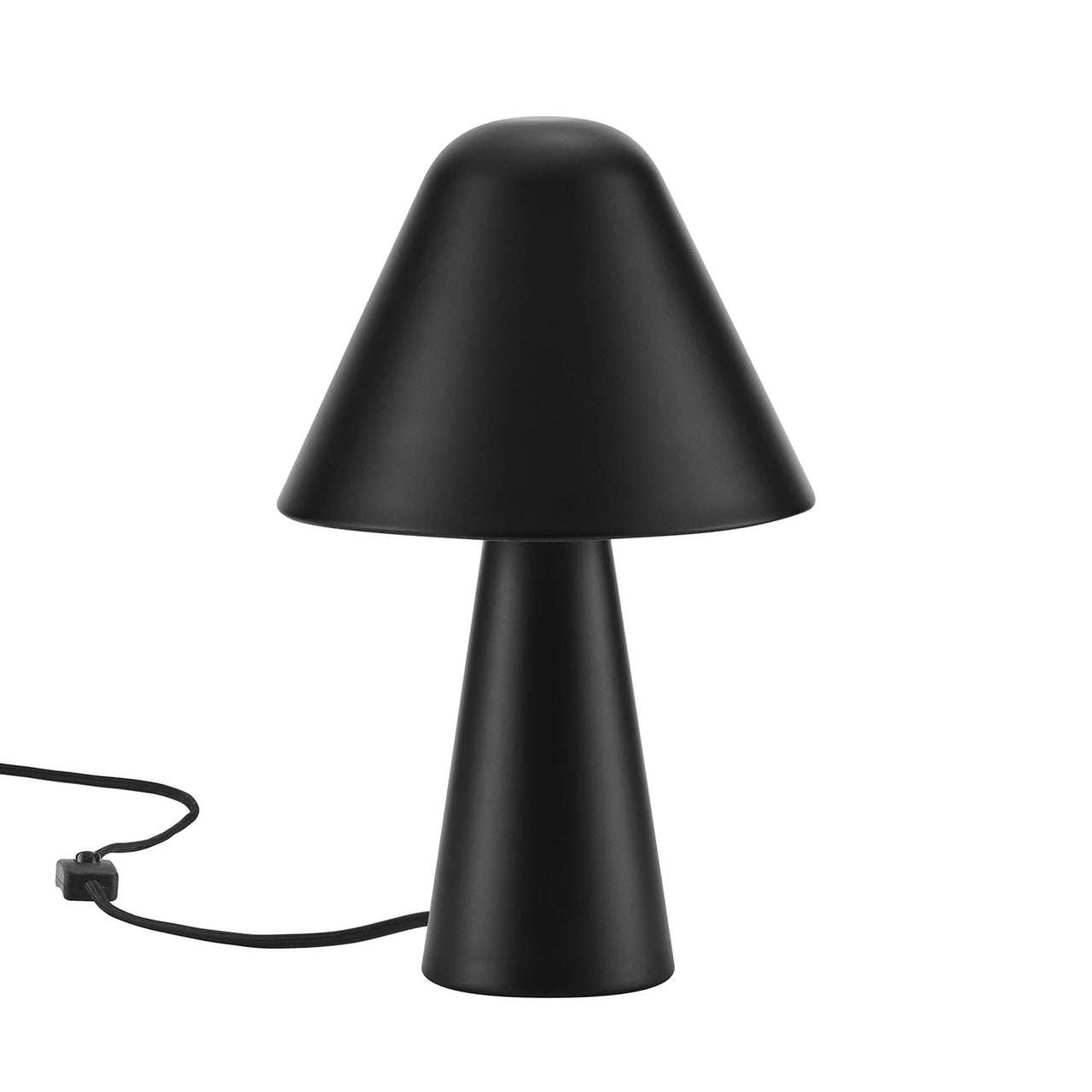 Enchanted Mushroom Table Lamp, Black