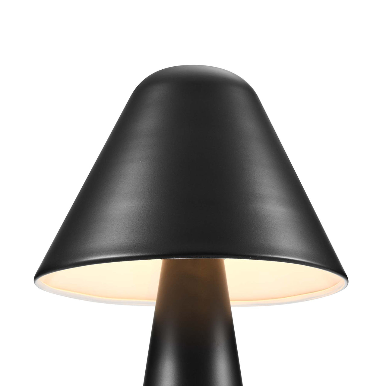 Enchanted Mushroom Table Lamp, Black