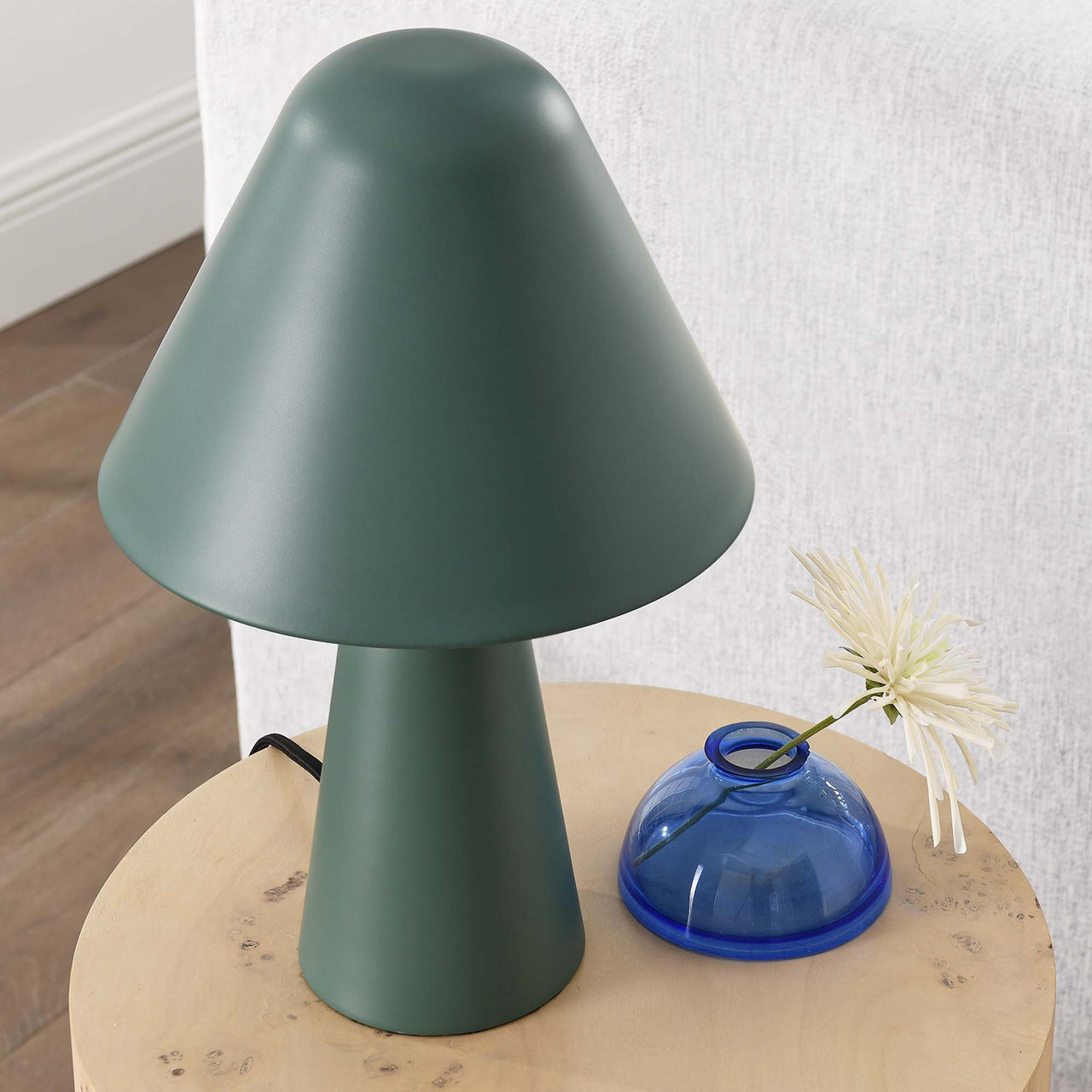 Enchanted Mushroom Table Lamp, Green