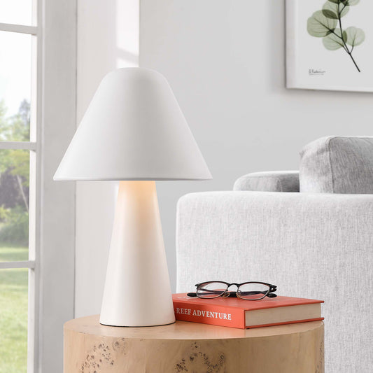 Enchanted Mushroom Table Lamp, White
