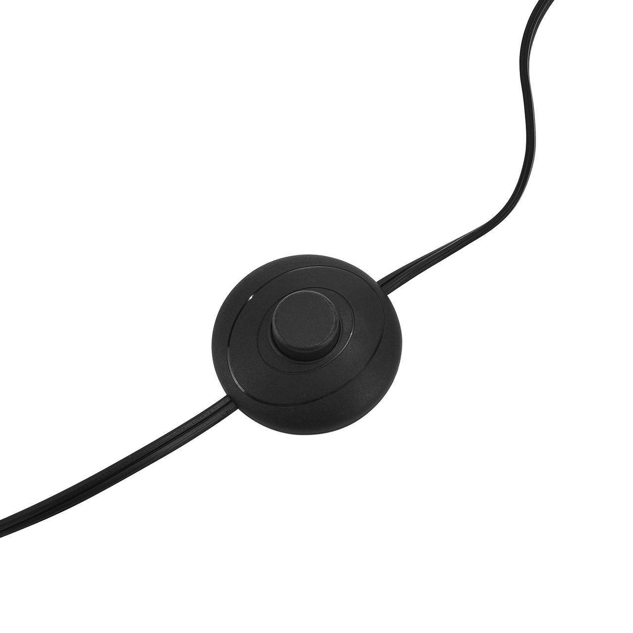 Spotlight Marble Base Floor Lamp, Black