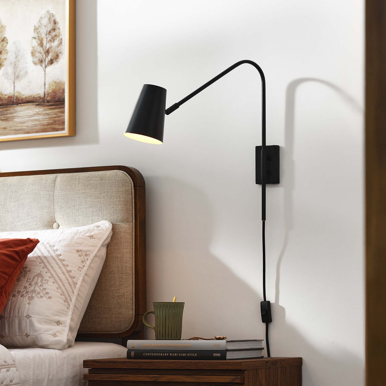 Enlura Wall Sconce, Black