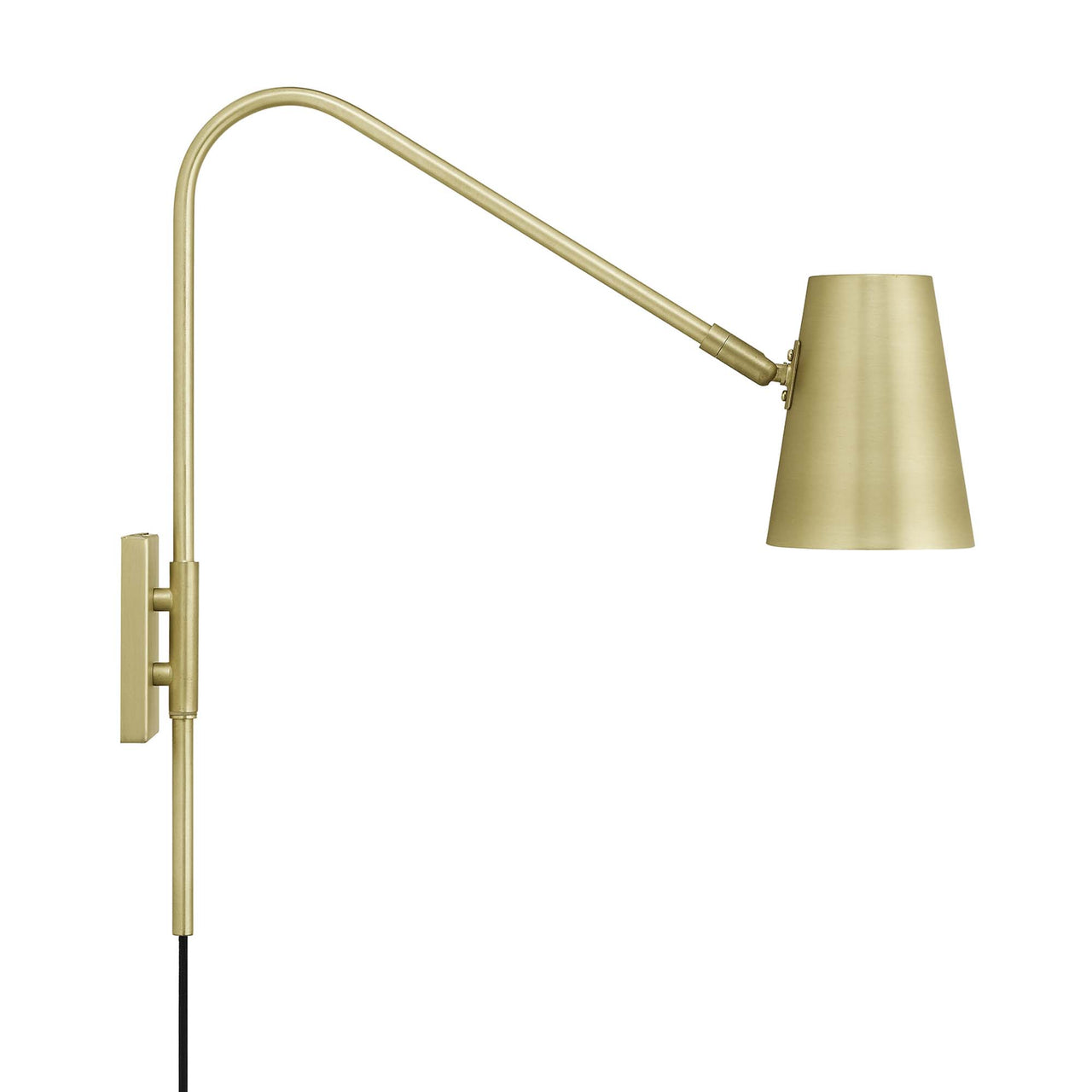 Enlura Wall Sconce, Satin Brass