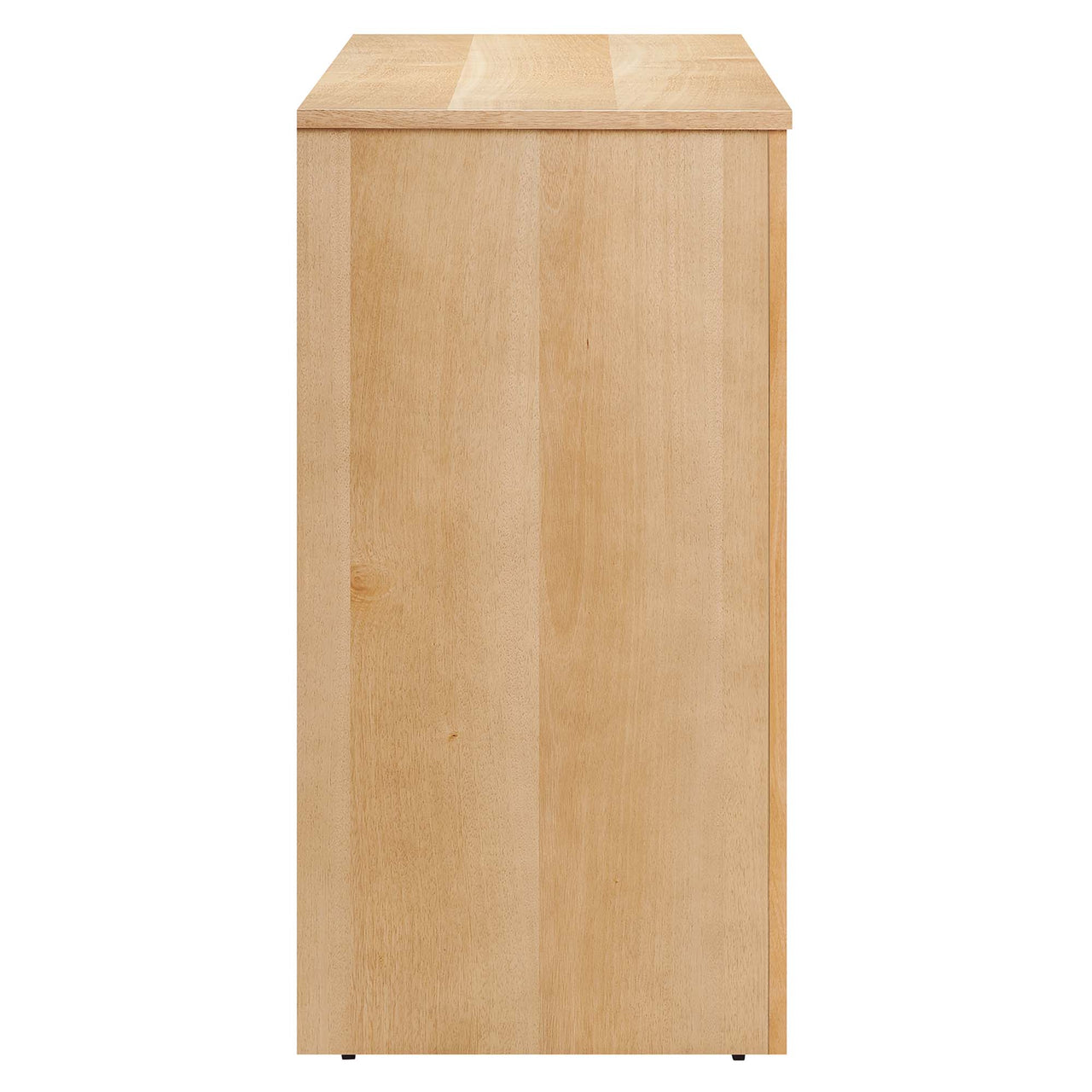 Revina Arched 3-Door Credenza, Oak