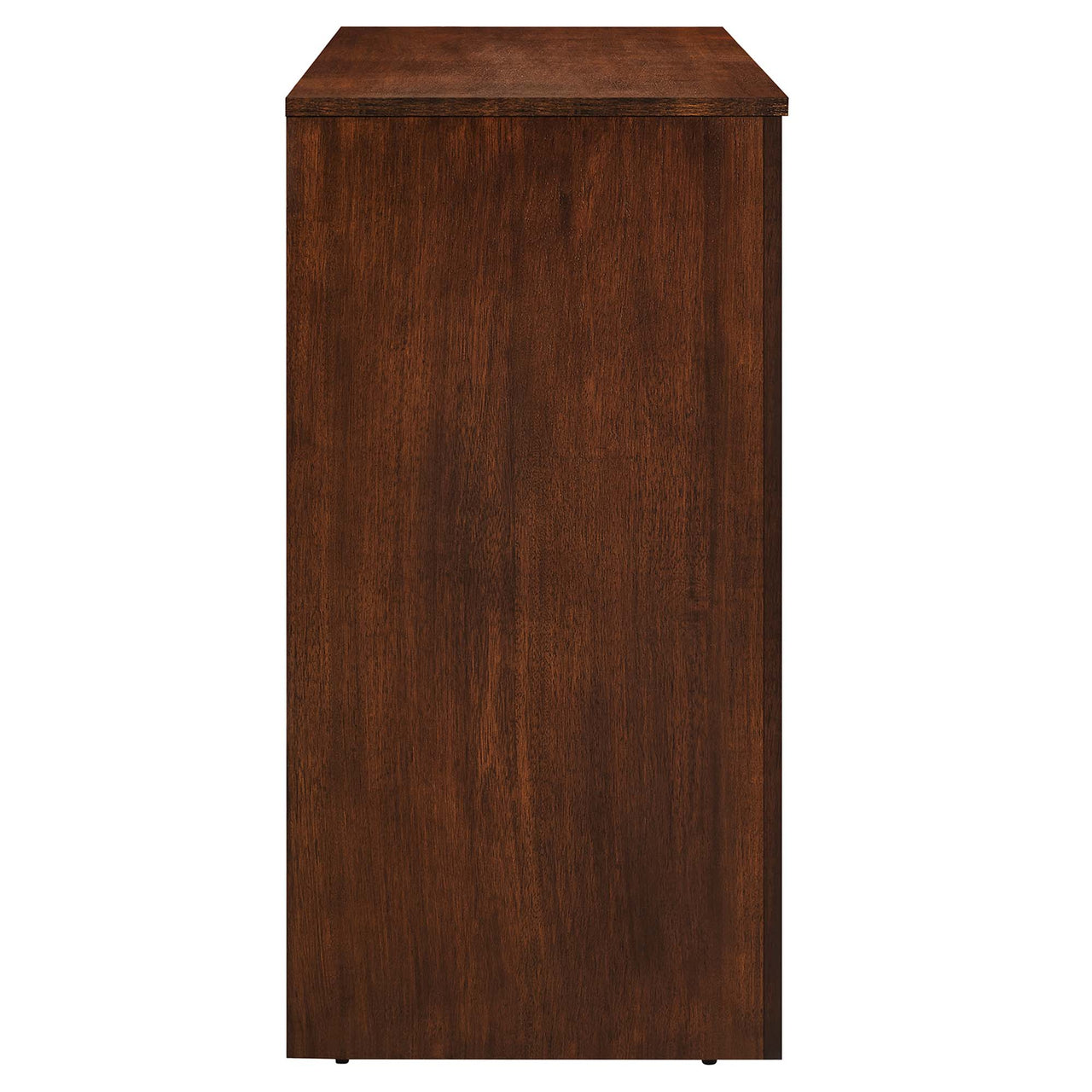 Revina Arched 3-Door Credenza, Walnut