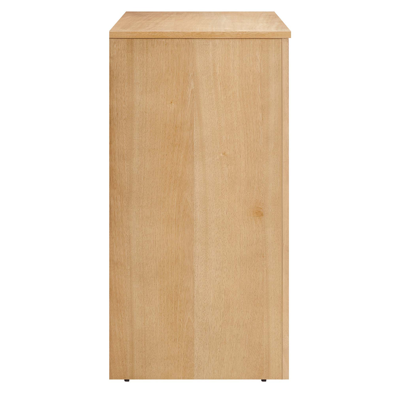 Revina Arched 2-Door Organization Console, Oak