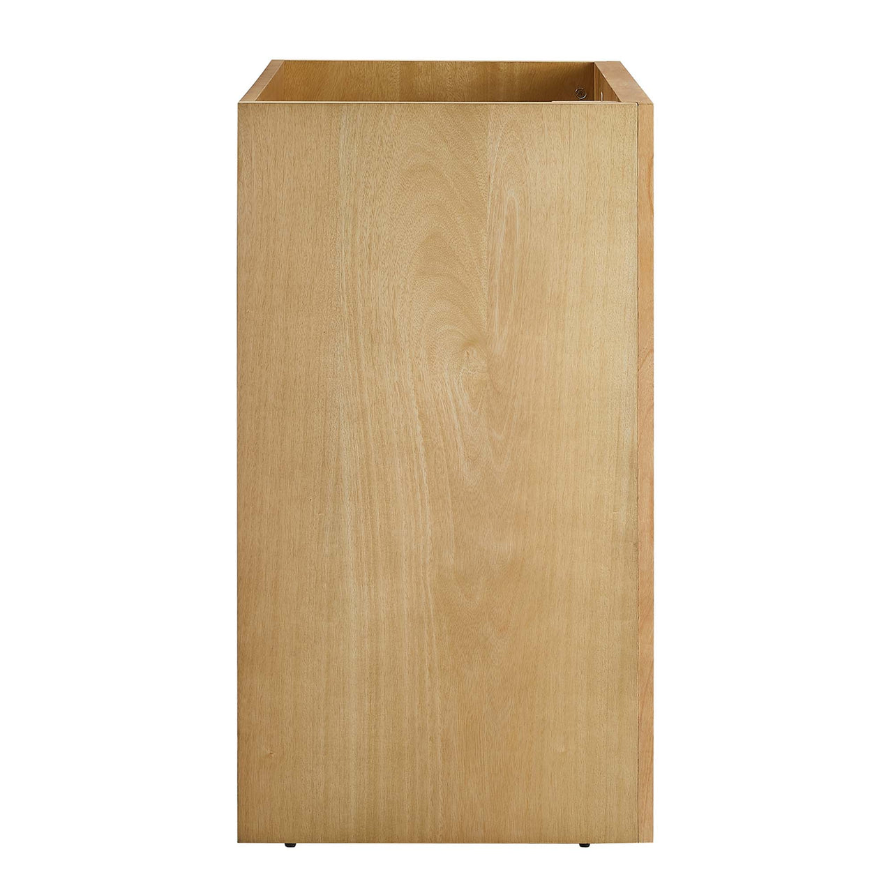 Revina Arched Vanity Base with Storage, Small, Oak