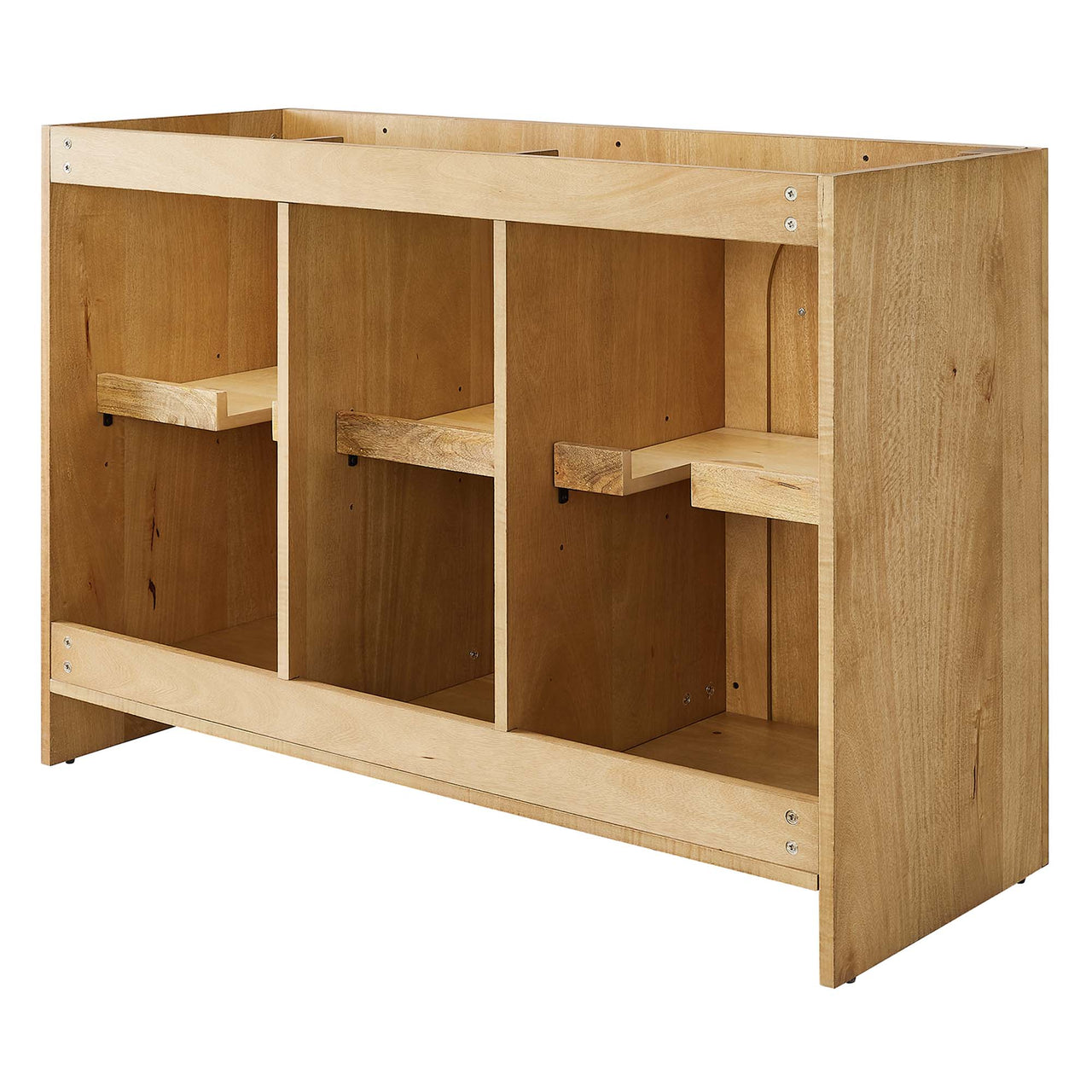 Revina Arched Vanity Base with Storage, Extra Large, Oak