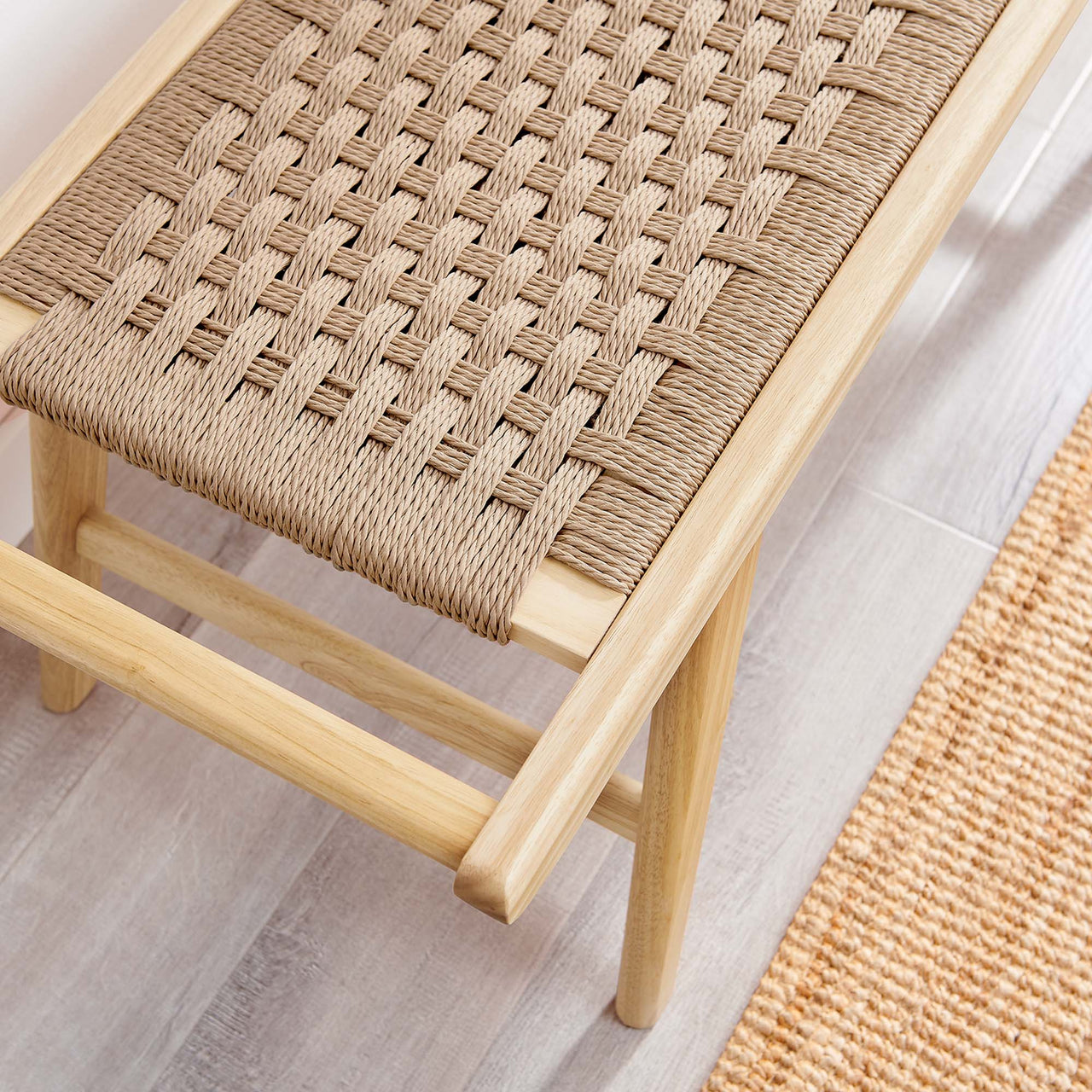 Hunter Bench, Natural Wood