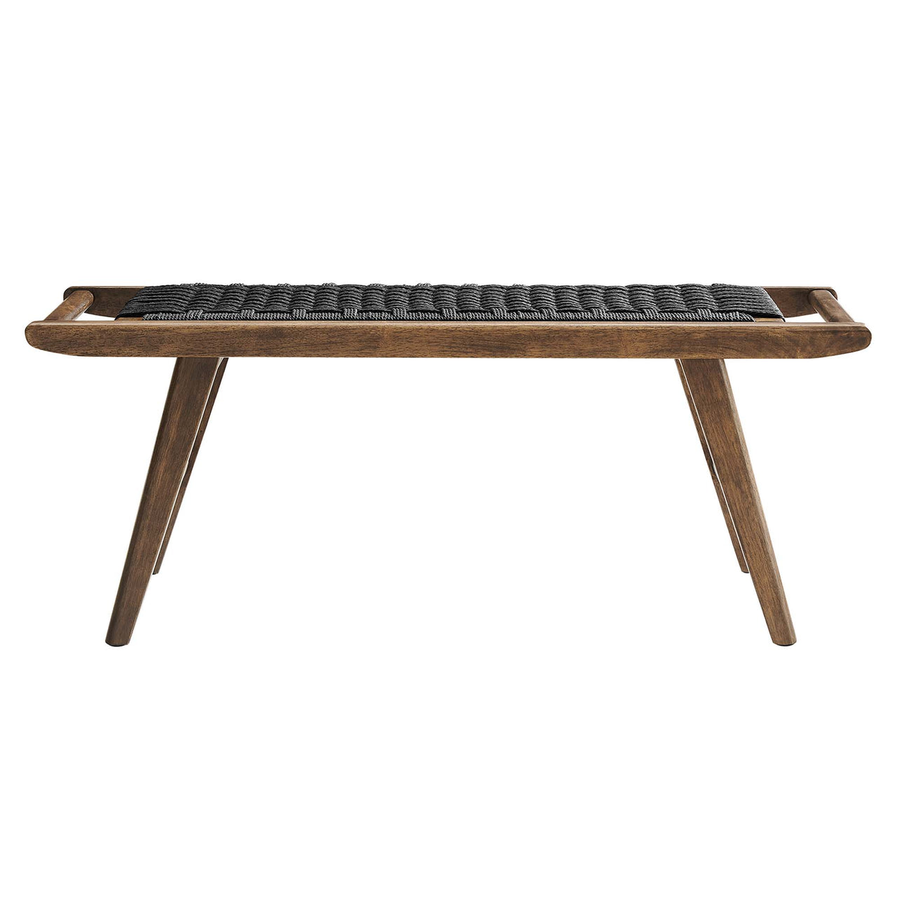 Hunter Bench, Walnut & Black