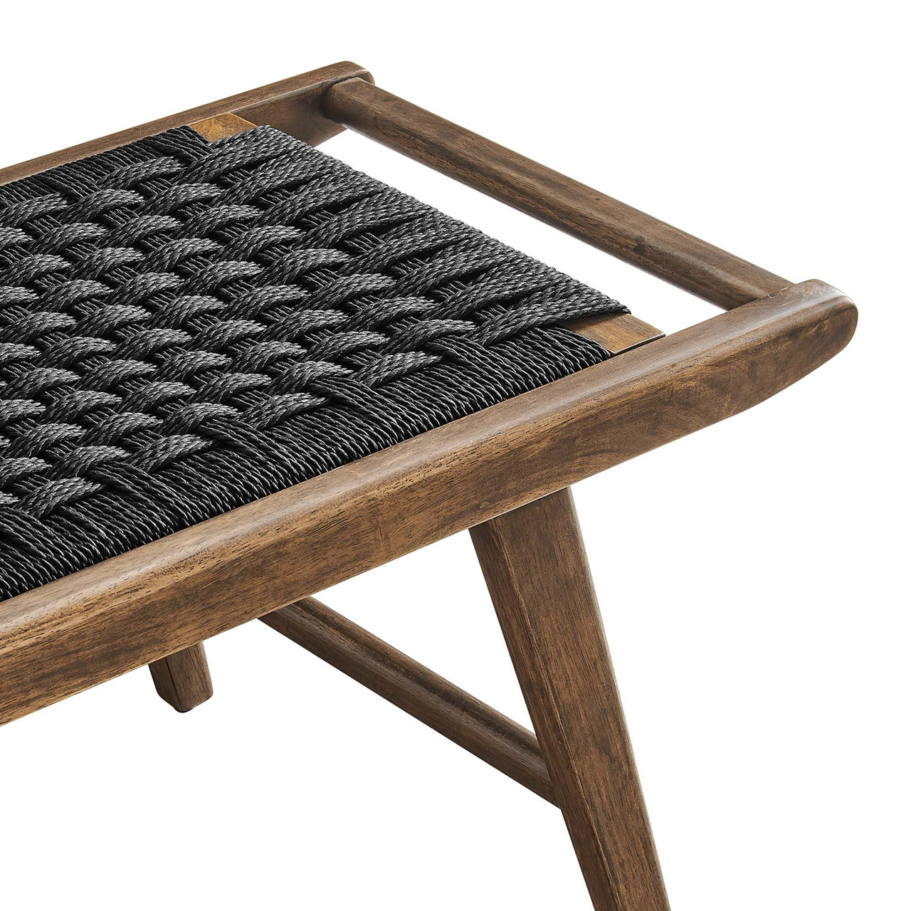Hunter Bench, Walnut & Black