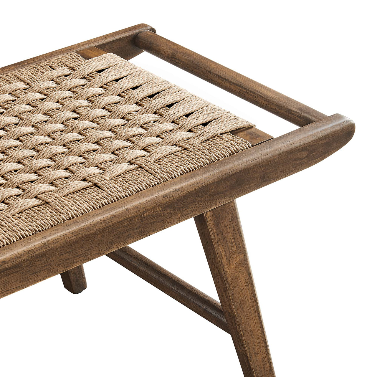 Hunter Bench, Walnut & Natural Wood