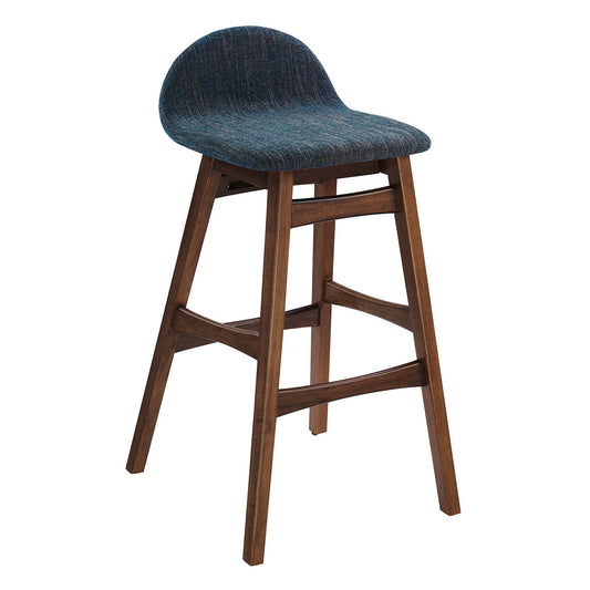 Sentinel Bar Stool Set of 2, Navy
