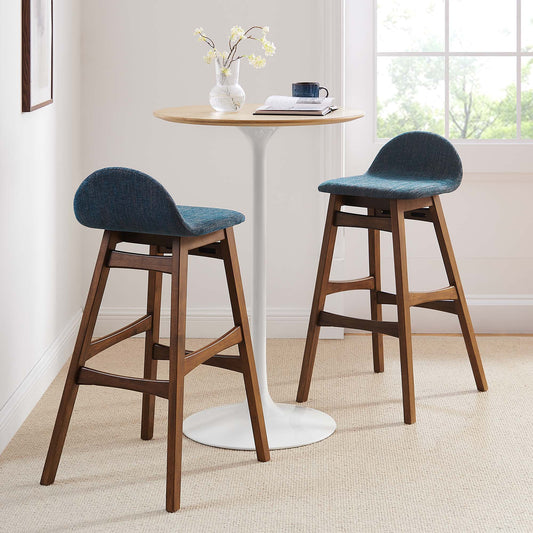 Sentinel Bar Stool Set of 2, Navy